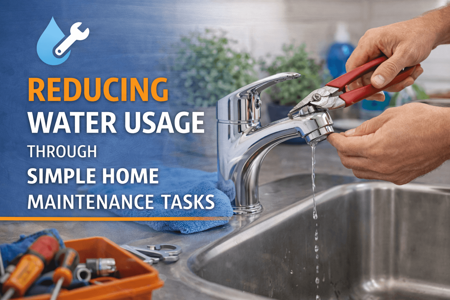 Reducing Water Usage Through Simple Home Maintenance Tasks